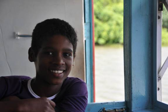 O Luciiano, em viagem pelo Rio Preguiças, entre Barreirinhas e Atins, nos Lençóis Maranhenses (MA)